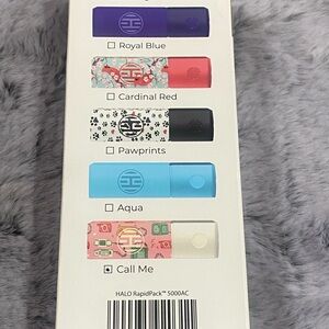 Halo RapidPack 5000AC Charger - Blue, Red, Black, Aqua, White